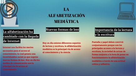 LA ALFABETIZACIÓN MEDIÁTICA