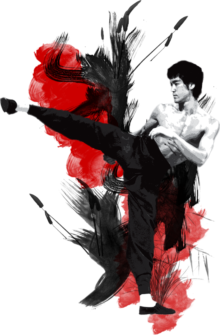 Que Arte Marcial Practicaba Bruce Lee Bruce Lee Poster