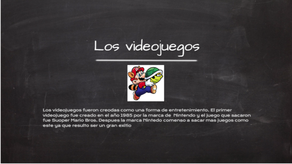 Los videojuegos