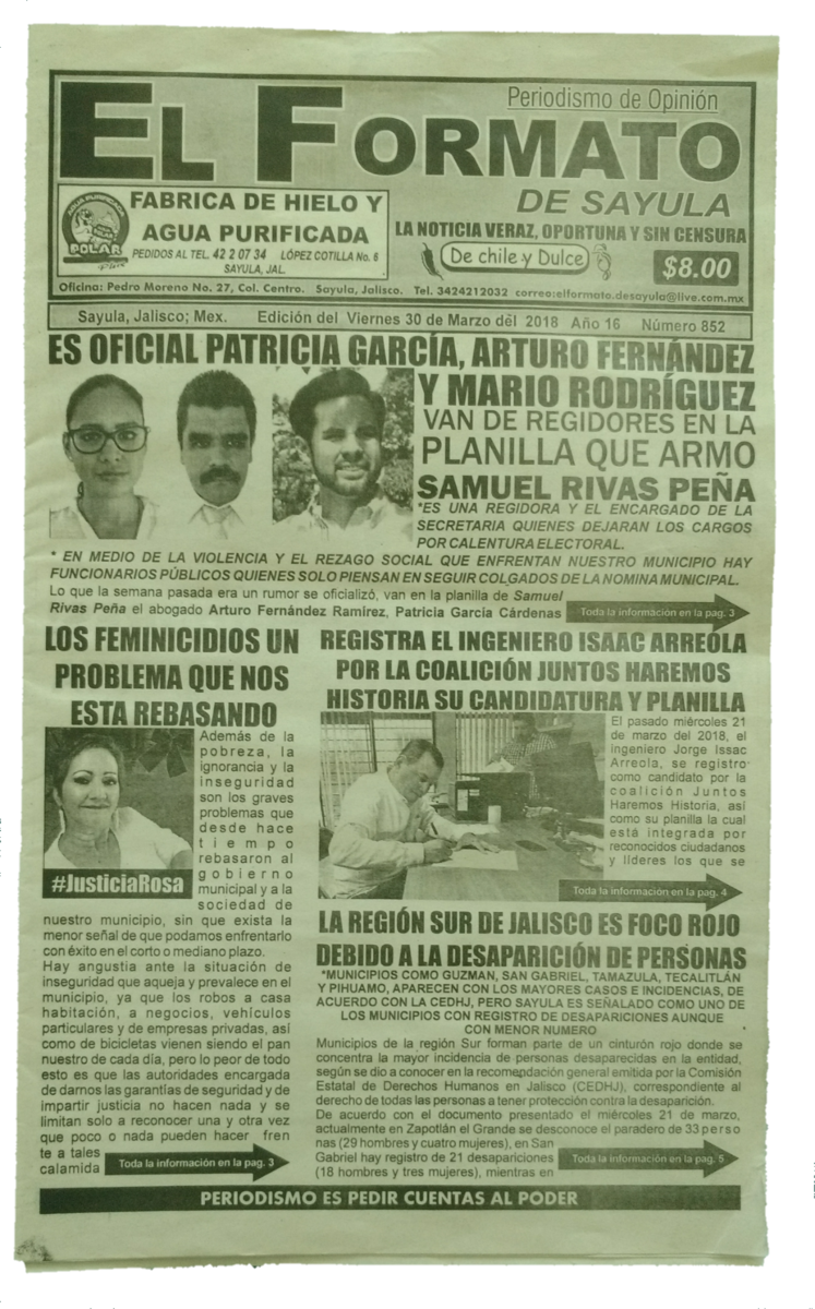 Rosa De Guadalupe Dulce Veneno Parte 2 Los medios impresos de Sayula by rmzluna on Genially